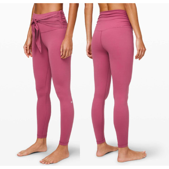 Lululemon Pants - Lululemon Women's Align Wrap Waist Pant 28"  Moss Rose Size 12 NWT